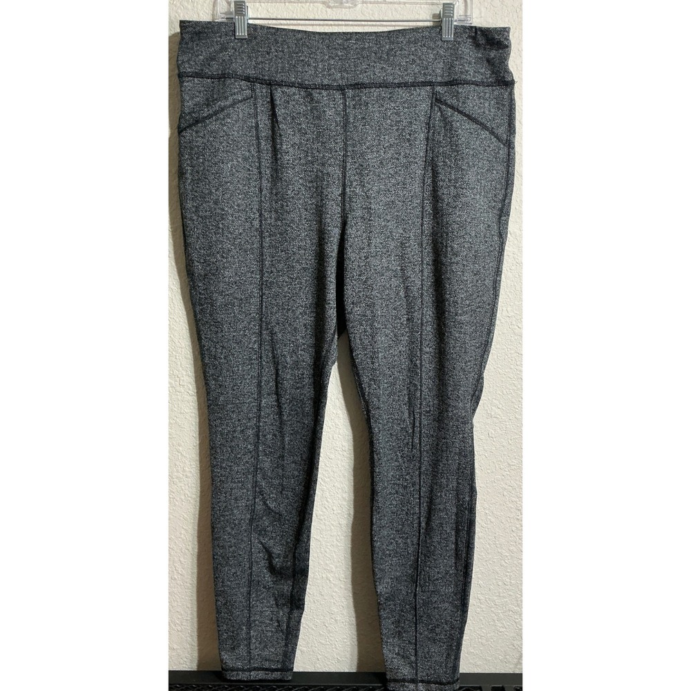 Duluth Trading Co. women's herringbone leggings XL Regular equestrian Office